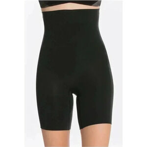 Spanx Black Higher Power Short Shapewear Slimming Size S